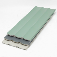 Venta Directa de Fábrica, Paneles de Pared Interiores Acordonados con Revestimiento de PVC y WPC Impermeables para Espacios de Entretenimiento