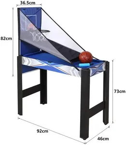Trò Chơi Bóng Bàn Đa Năng <span class=keywords><strong>5</strong></span> Trong <span class=keywords><strong>1</strong></span> Giá Rẻ Bán Chạy Trò Chơi Bóng Rổ Bắn Cung Chơi Bóng Bàn Khúc Côn Cầu Trên Không Bi-a Trò Chơi Giải Trí Trong Nhà - Product Image 2
