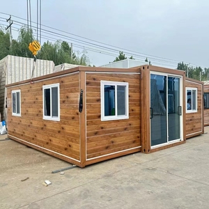 <strong>Wooden</strong> Expandable <strong>House</strong> Container Cabin <strong>House</strong> 20FT Outdoor Luxury Hotels Villas Farmhouses Malls Office Building Living Room - Product Image 1