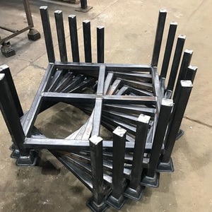 Marco <span class=keywords><strong>de</strong></span> apilamiento comercial fabricado personalizado móvil portátil tubo frío acero Stillages Pallet Rack piezas <span class=keywords><strong>de</strong></span> andamio - Product Image 4