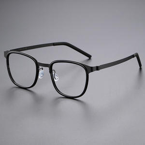 Jiojew lunettes en titane pur <span class=keywords><strong>myopie</strong></span> Prescription progressive lunettes médicales cadre lunettes lunettes cadre optique - Product Image 6