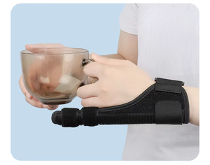 Eenvoudig aanpasbare comfortabele metalen vingerspalken, universele maat spalk voor gebroken vinger - Product Image 5