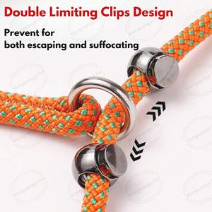 Laisse anti-étranglement professionnelle pour <span class=keywords><strong>chien</strong></span> 360 °   Laisse de dressage pour <span class=keywords><strong>chien</strong></span>, rotative, rembourrée et sécurisée - Product Image 6