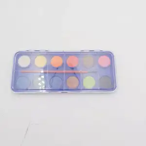 Watercolor Paint HOT Selling 12/18 Colors Pens Water Color Paints Set With ONE Brush And Water Pens Canvas Paper Glass