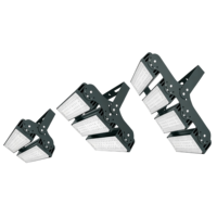 Reflector LED de 150W AC, Ajustable, para Exteriores, Seguridad, Ángulo de Haz de 180 Grados, IP66 Impermeable, para Túneles, Estacionamientos y Calles