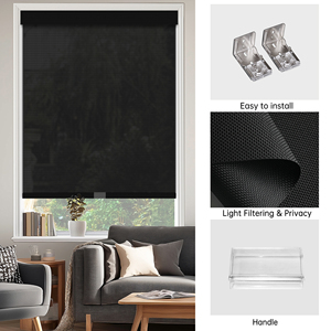 SAMADHI Cortinas de Nuevo Estilo, Persianas Enrollables Motorizadas Personalizadas para Ventanas, Persianas Enrollables para Hoteles - Product Image 4