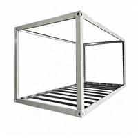 Abri de chantier préfabriqué et démontable, étanche, durable, personnalisé, avec structure de conteneur de 20 pieds, disponible en 40 pieds, prix usine, pour grossistes