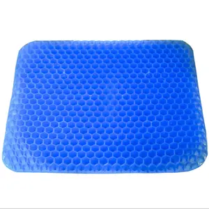 Cool Comfort Pillow Cushion Gel Sheet Blue Gel Seat Cushion Head Pillow Pad Mat