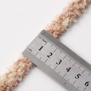 WEGOOODZF <span class=keywords><strong>Lacets</strong></span> de chaussures de sport unisexes en toile épaisse et plate, colorés, doux et moelleux, de 13 mm de large, style chenille - Product Image 6