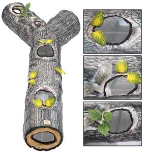 Heyri Pet petit chat Tunnel pliable arbre trou guinée extérieur chaton jouets chat Tunnel jouet mignon feutre interactif chat Tunnel lit - Product Image 4