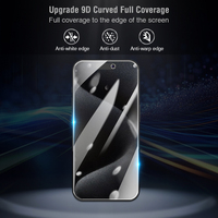 Film de protection d'écran en verre trempé anti-rayures et incassable pour iPhone 11/XR/X/XS/11 Pro/12/13/14/15 – Stock US