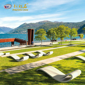 Nuevas Sillas de Hormigón Artísticas Magic Stone, Forma Irregular, Bancos de Jardín para Exteriores, Diseño de Paisajes - Product Image 1