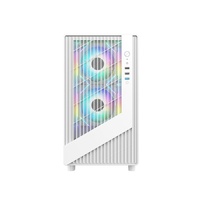 Boîtier d'ordinateur de jeu Rui Xi Fei Ying 240, ordinateur de bureau, côté transparent en verre trempé, refroidissement par eau, café internet, hôte Micro ATX