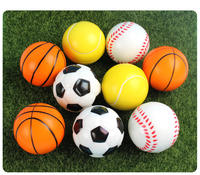 PU-schuim speelgoedballen milieuvriendelijke stressbal basketbal net stick voetbal schuim sponsbal stille bal fidgetbal