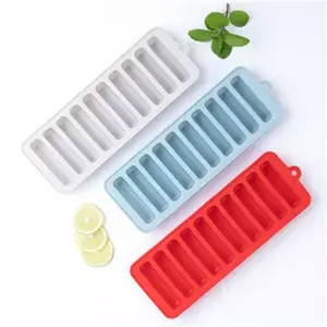 Tùy chỉnh Silicone Ice ống làm khay Ice Cube Gậy khuôn mẫu chai nước đóng chai soda cho miệng nhỏ thể Thao Tùy chỉnh 10 cái