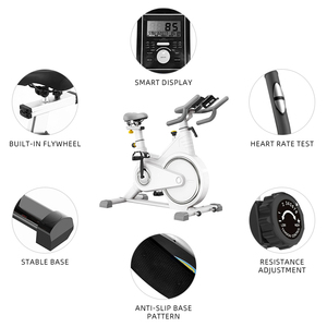 Vélo de spinning d'intérieur pour salle de sport à domicile en gros avec système de freinage magnétique, vélo d'exercice silencieux, entraînement cardio, équipement de fitness - Product Image 3