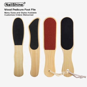 ตะไบขัดเท้าสองด้านแบบไม้ ทนทาน ใช้สำหรับขัดส้นเท้า ขจัดหนังด้าน - Product Image 1