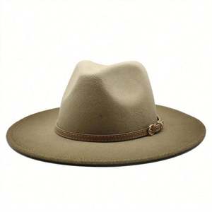 Sombreros Fedora Ombre en Oferta para Mujer, Primavera, Otoño, Invierno, Moda, Ala Ancha, Estampado, para Fiesta, Negocios, Casual, Aire Libre - Product Image 4