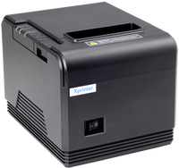 Imprimante thermique de reçus Xp Q200 noire USB+Ethernet, largeur de papier 80 mm, 384 dpi, garantie 1 an, en stock, SDK