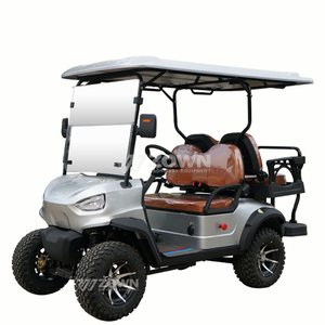 2026 Hot Sale Electric Golf Cart 4 Wheel Solar Panel Custom Color LSV Golf Cart for Community - Product Image 5