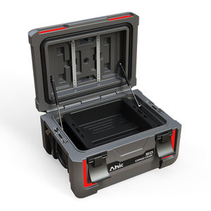 Caja <span class=keywords><strong>de</strong></span> Herramientas <span class=keywords><strong>de</strong></span> Plástico AHIC TH50 50L HDPE, Impermeable, a Prueba <span class=keywords><strong>de</strong></span> Polvo, para Techo <span class=keywords><strong>de</strong></span> Auto, Portaequipajes <span class=keywords><strong>de</strong></span> SUV, Almacenamiento para Camping, Venta al Por Mayor - Product Image 5