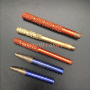 Grewin-cnc Router đá granit Khắc Máy cắt đá khắc bits kim cương Router bit - Product Image 6