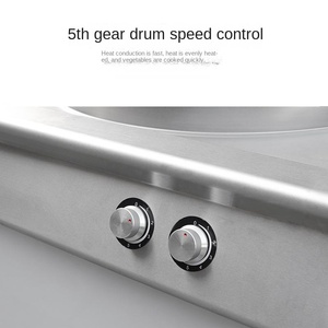 Robot freidor de verduras completamente automático a gran escala Cafetería Olla grande Freidora de verduras - Product Image 5