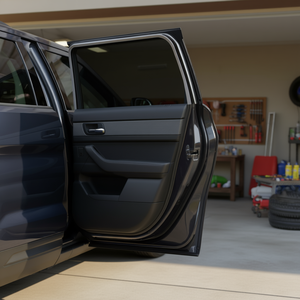 Panneau de porte arrière chromé Ford Explorer 2016-2019 Design contemporain Installation à vis Côté droit Accessoire P0158 - Product Image 2