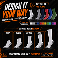 Chaussettes de sport respirantes à logo personnalisable, chaussettes de course à pied confortables à séchage rapide, absorbant les chocs