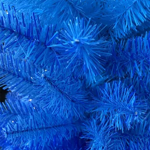 Vente chaude Bleu Arbre De Noël Maison Décoration De Vacances Plein Pvc Ornement De Noël Nouveau Design Arbre De Noël - Product Image 5