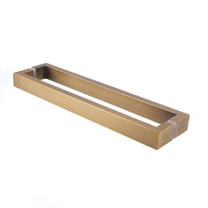 Poignée <span class=keywords><strong>de</strong></span> <span class=keywords><strong>porte</strong></span> coulissante en verre et acier inoxydable personnalisée, moderne et simple, grande poignée pour hôtel, salle <span class=keywords><strong>de</strong></span> réunion, <span class=keywords><strong>porte</strong></span> en bois robuste - Product Image 2