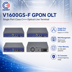 Один порт GPON OLT V1600GS-F Класс C +++ <span class=keywords><strong>Web</strong></span> AC совместимый мульти-бренд ONU для VSOL fttth FTTB FTTC FTTX Волоконно-оптический SC - Product Image 5
