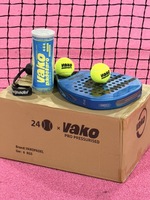 Balles de padel personnalisées approuvées par l'ITF, usine OEM, logo personnalisé, emballage en vrac portable pour clubs de padel professionnels