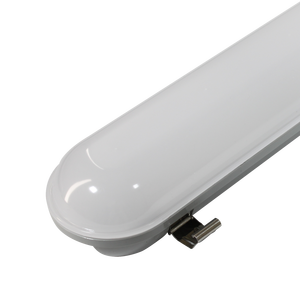 Lámpara LED Tri-Proof de 3 CCT con Carcasa de PC, Resistente al Agua IP65, 2 pies/4 pies/5 pies, Sensor de Microondas de Emergencia para Almacenes - Product Image 1