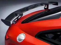 Pour Audi TT, TTS, TTRS 2015-2020, modification automobile, aileron arrière en fibre de carbone sèche, aile fixe