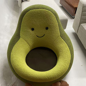 Sillón Individual de Tela con Diseño de Fruta para Decoración de Sala de Estar, Estilo Aguacate - Product Image 4