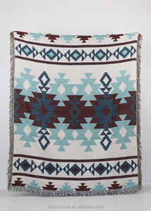 Couverture <span class=keywords><strong>à</strong></span> franges de canapé bohème moderne Tapisserie personnalisée par le fabricant Motif solide tissé <span class=keywords><strong>à</strong></span> bas prix en vente - Product Image 5