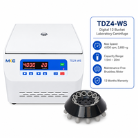 Mesin Sentrifus Digital 12 Bucket Laboratorium Pabrik MKE Dengan Timer dan Motor Tanpa Sikat