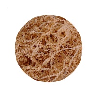 Vente en gros d'emballage de boîte cadeau déchiqueté froissé en raphia coloré pour décorer et remplir les bonbons et le chocolat
