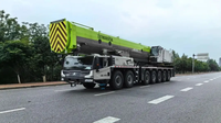 Grue tout-terrain Zoomlion 800 tonnes ZAT8000, grue mobile hydraulique sur camion, hauteur de levage maximale 150 m pour l'installation d'éoliennes