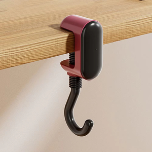 Wholesale Adjustable Cute Portable Desk Hook Strong Load-Bearing Key Organizer with Gaming Headset Hanger for Home Office - Product Image 6