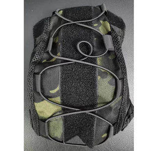 Housse de casque tactique en maille réglable de haute qualité pour la chasse en extérieur, en CP ABS et polyester, ajustement universel, légère - Product Image 6