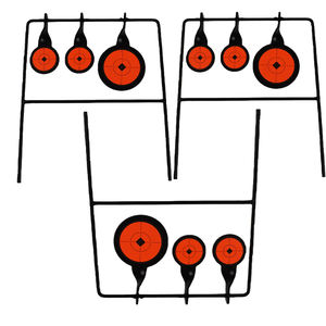 360 graden draaibare, duurzame buitentrainingsslinger van staal en traditionele boog met automatisch doelwit voor schieten - Product Image 5