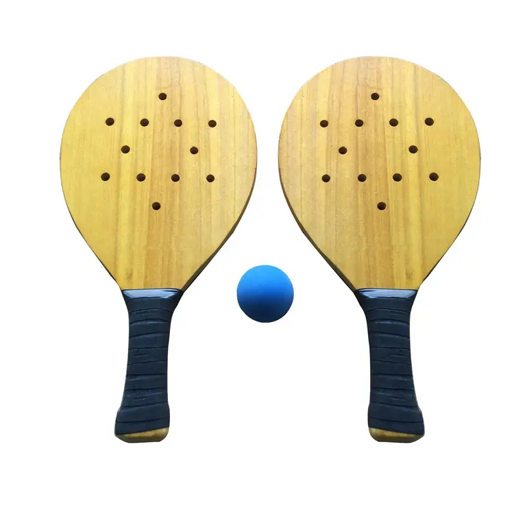 Houten Strand Racket Set Paddle Spel Speelgoed