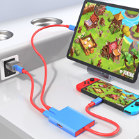 Carte de capture vidéo HDTV USB 3.0 avec chargement PD Type-C et fonction de mise en miroir d'écran pour Switch
