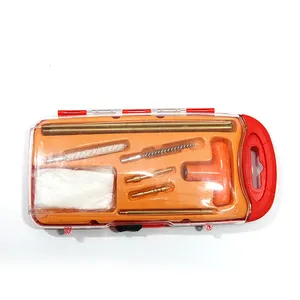 Professional Supplier Hand Gun Barrel Cleaning Brush Kit with Case bag for .22 .30 Caliber