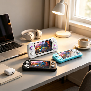 เครื่องเล่นเกมพกพา XF43 Retro รุ่นคลาสสิค ความจุ 64GB พร้อมเกมในตัว หน้าจอ IPS 4.3 นิ้ว ของขวัญสำหรับเด็กผู้ชาย สำหรับเล่นเกม PSP - Product Image 1
