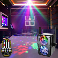 Mini boule disco LED RVB pleine couleur avec activation sonore, fonctionnement automatique, USB 5V pour décoration, DJ, discothèque, piste de danse, fête