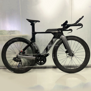 <span class=keywords><strong>Bicicleta</strong></span> de Triatlón Twitter Carbon TT 700C con Cuadro de Carbono Completo, Cambio Electrónico Inalámbrico, <span class=keywords><strong>Bicicleta</strong></span> de Carreras para <span class=keywords><strong>Ironman</strong></span> - Product Image 5