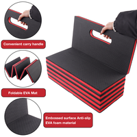 Tapis de réparation automobile pliable VEROGO EVA, tapis de travail portable pour mécanicien, tapis de garage imperméable et rembourré pour auto, maison et voyage